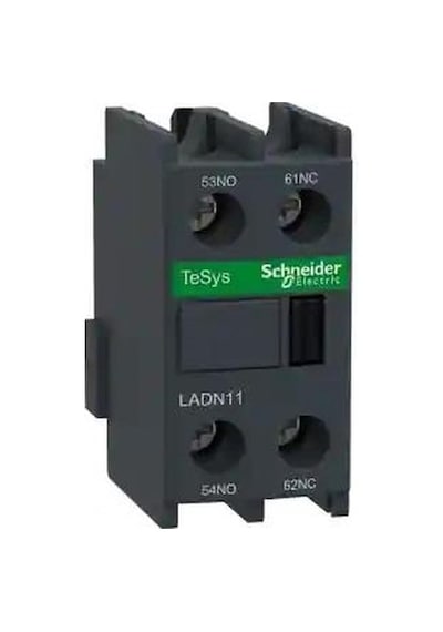 Schneider Electric Ladn11, Tesys D - Yardımcı Kontak Bloğu - 1 Na + 1 Nk - Vida Kelepçesi Terminalleri