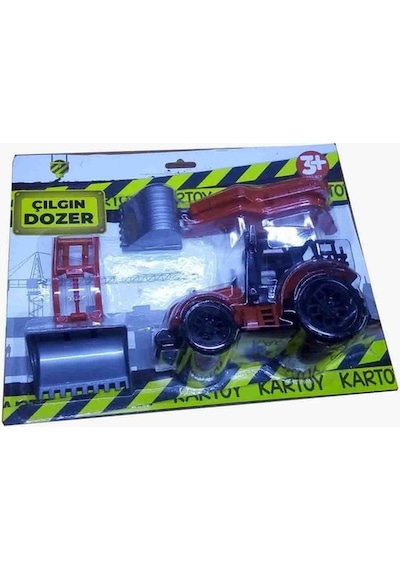 Kartelalı Süper Dozer Traktör