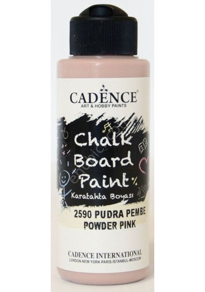 Cadence Kara Tahta Boyası - 2590 Pudra Pembe 120Ml