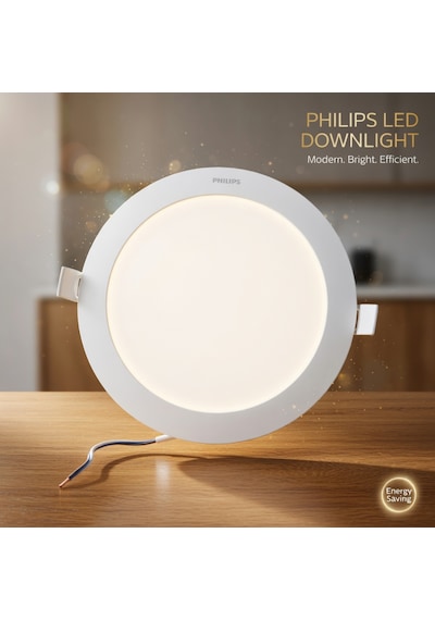 Philips 23w Led 2000lumen 4000k Cool White Delik Çapı 20cm Dış Çapı 22.5 Cm Yükseklik 4cm
