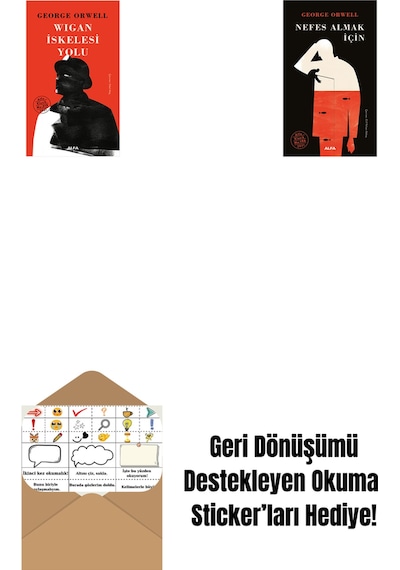 Wigan İskelesi Yolu + Nefes Almak İçin Ciltli + Okuma Sticker'ları
