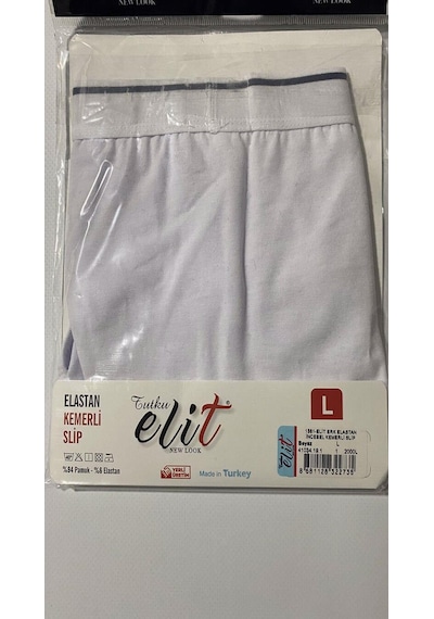 Tutku Elit Erkek Likralı İnce Bel Kemerli Slip Külot 1351 - 3 Adet