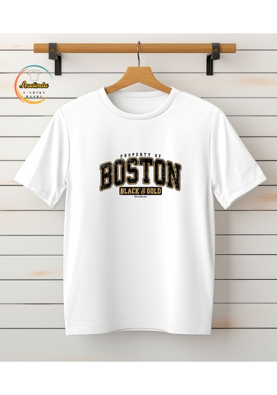 Aselinda Unisex Boston Tasarım Baskılı Tshirt-aile Kombin Tişört Kombin Yapmak İçin 2 Ürün Ekleyiniz Beyaz Anne-kız