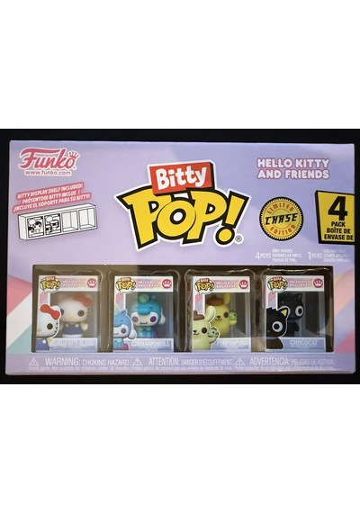 Funko Bitty Pop Hello Kitty And Friends 4'lü Paket Figür Boyu 2,25 Cm