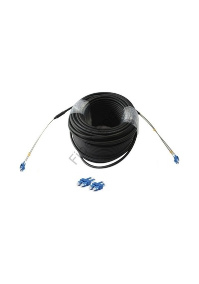 Fibre Fiber Optik Breakout Patch Cord Kablo SM SC-SC 50MT