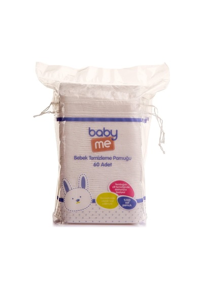 Ebebek Baby Me Bebek Temizleme Pamuğu 60 Adet
