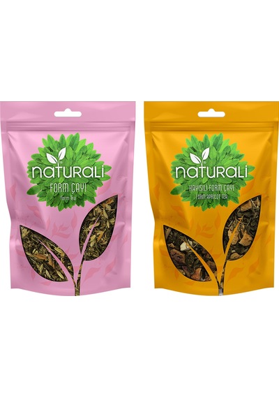 Naturali Fit Çay Paketi - Form Çayı 100 Gr Kayısılı Form Çayı 100