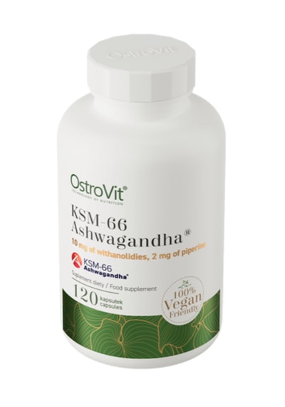 Ostrovit Ksm-66 Ashwa/Gandha 200 Mg Takviye Edici Gıda 120 Tablet