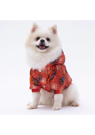Pettrend Spider Köpek Mont Köpek Kıyafeti Köpek Yağmurluğu