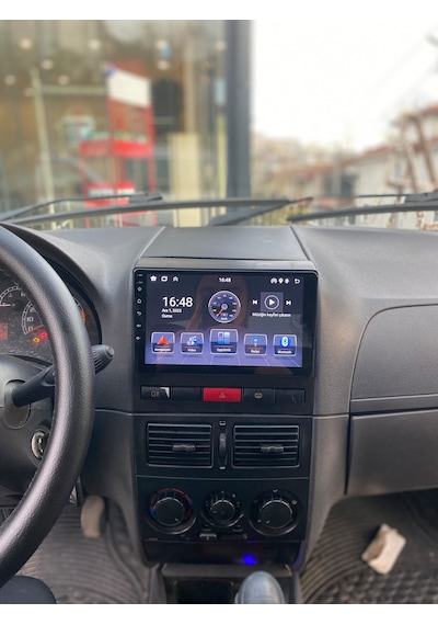Fıat Albea 9" Uyumlu Androıd Multimedya Gerçek 2/32 Kablosuz Carplay Geri Görüş Kameralı 9"