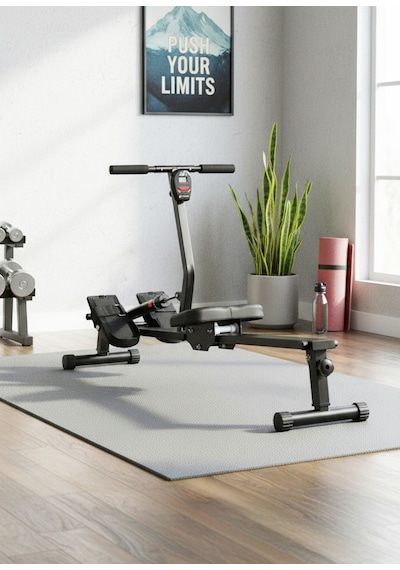 Triathlon T 238 Amortisörlü Kondisyon Küreği 12 Kademeli Direnç Lcd Ekran Paslanmaz Çelik Fitness Aleti
