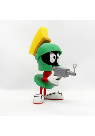 Marvin The Martian Figür Uzaylı Karakter Koleksiyon Figürü Dekoratif 3d Baskı Masaüstü Süsü 0