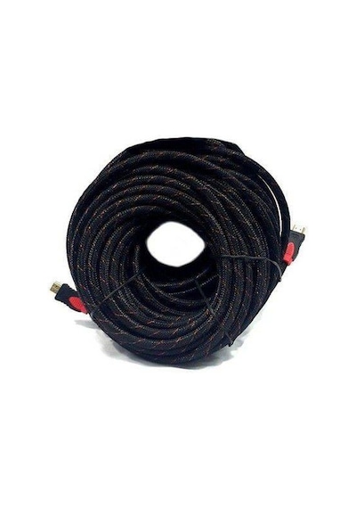 1080 FHD Çelik Örgülü HDMI Kablo 1 5M-3M-5M-10M-15M-20M-25M