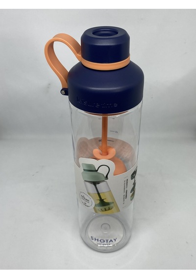 Shotay Tea Cup Süzgeçli Tritan Matara Lacivert 680 Ml St- 6637
