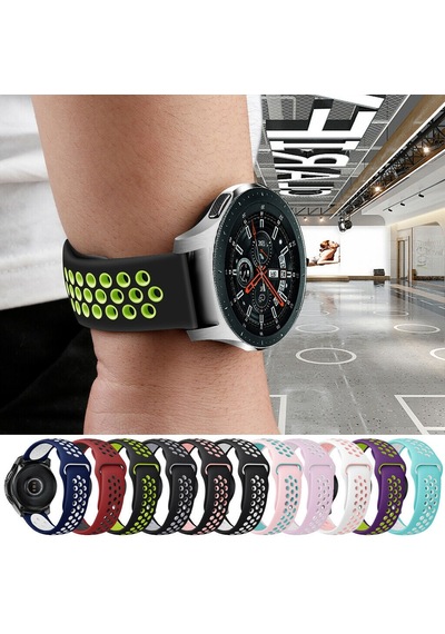 Samsung Uyumlu Gear S3 Classic Frontier Tme Spor Silikon Kordon Kayış