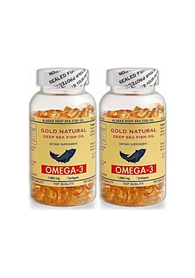Gold Natural Omega 3 Balık Yağı 1000 Mg 2 Adet 100 Softgel Ar
