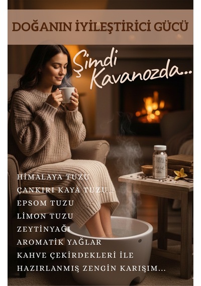 Doğal Yağ İçerikli Vanilya Kahve Banyo Tuzu 150 Gr 150 Gr Diğer