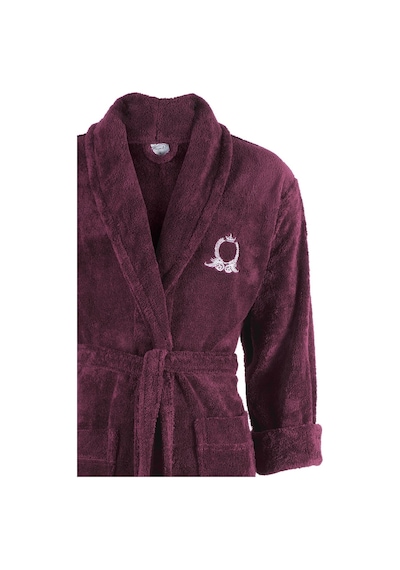Maisonart Rob Şalyaka Wellsoft Peluş Sabahlık Robdeşambr Bornoz Bordo S/m Bordo