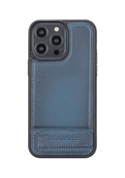 Bouletta Apple İphone 14 Pro Max Uyumlu Deri Standlı Kapak Brn4ef