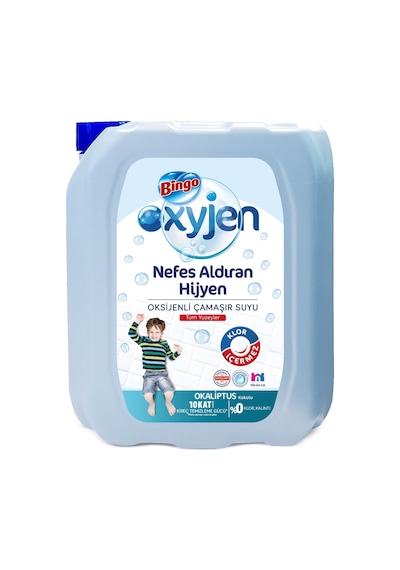 Bingo Çamaşır Suyu 3240ML Oksijenli Okaliptus(4 Lü Set)