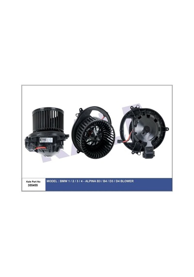 KALE 355455 KALORİFER MOTORU BMW 1-2-3-4-ALPINA B3-B4-D3-D4 BLOWE