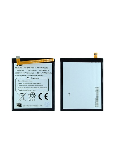 Teknonet Vestel Venüs Z10 Uyumlu Nettech 3000 Mah Batarya
