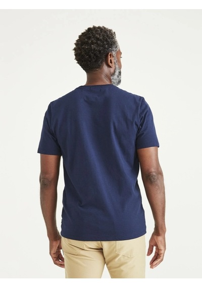 Dockers T3 Crewneck Tee Navy Blazer Erkek Mavi T-shirt - A3143