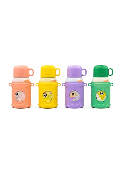 Shotay Cartoon Termos Matara Yeşil 480 Ml.