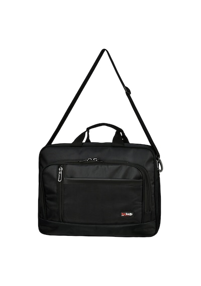 Galb Leather 17.2 Inc Is Ve Gunluk Kullanima Uygun Kopuk Korumali Laptop Ve Evrak Cantasi Siyah