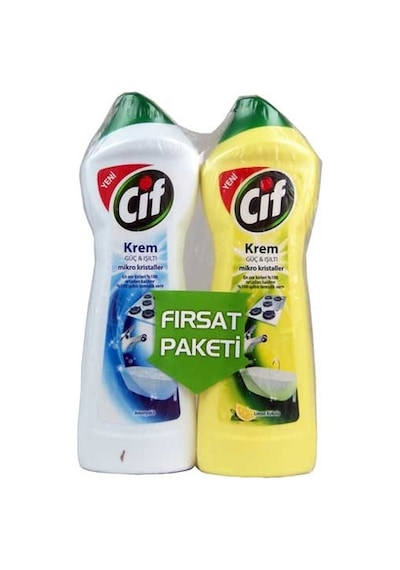 Cif Krem Amonyak + Limon Kokulu 2 x 750 ML