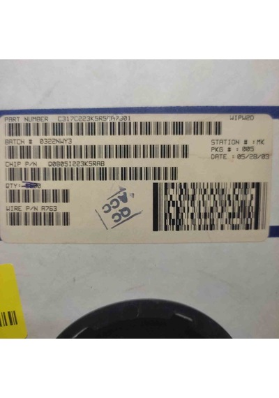 C317c223k5r5ca7301 22nf 100v 5mm Kondansatör 100 Adet