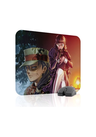 Black Lagoon Kaymaz Dikişli Kauçuk Oyuncu Mousepad V4 - 48x40 Xl Gaming Mouse Pad Fare Altlığı