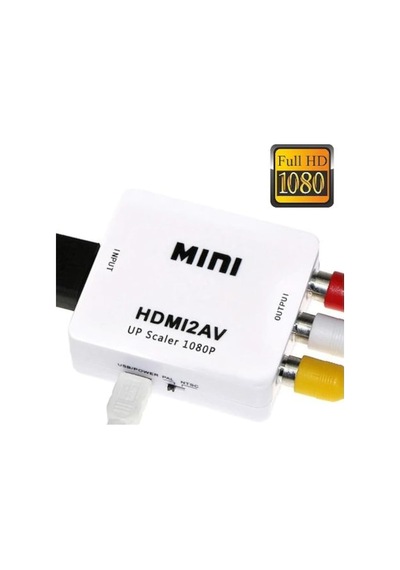 Molix Hdmı To Av Rca 1080P Destekli Çevirici Dönüştürücü Adaptör (498324801)