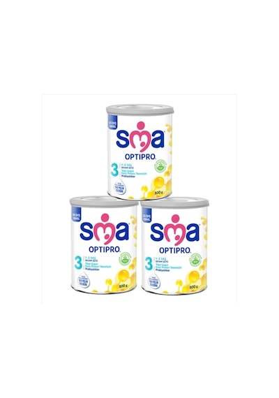 Sma Optipro 3 Çocuk Devam Sütü 800 G 3 Adet