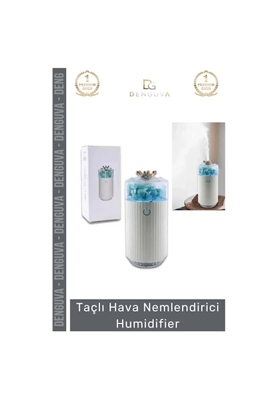 Havanemlendirici Sessiz Koku Eklenebilir Rahat Nefes Almayı Sağlayan Taşınabilir Taçlı Hava Nemlend