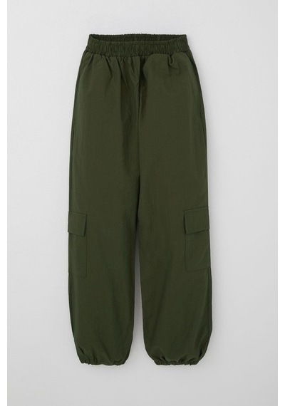 Breeze Kız Çocuk Paraşüt Jogger Paça Pantolon Kargo Cep 7-12 Yaş, Haki Yeşil Haki Yeşil Breeze Kız Çocuk Paraşüt Jogger Paça Pantolon Kargo Cep 7-12 Yaş, Haki Yeşil Haki Yeşil