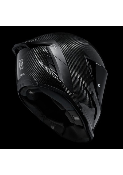 Ruroc Eox 2.0 Liquid Carbon Kapalı Kask Siyah - Karbon
