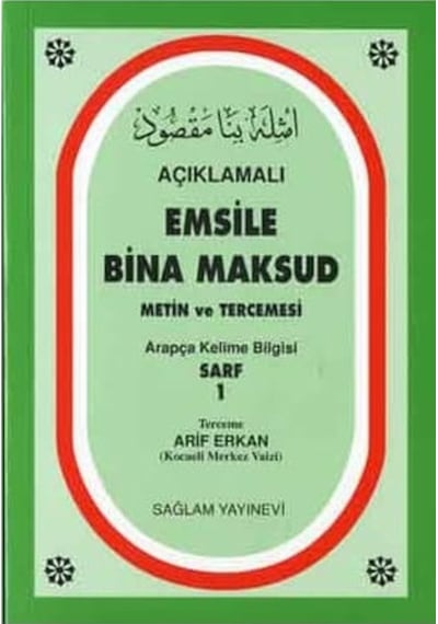 Emsile Bina Maksud Metin Ve Tercümesi-1934