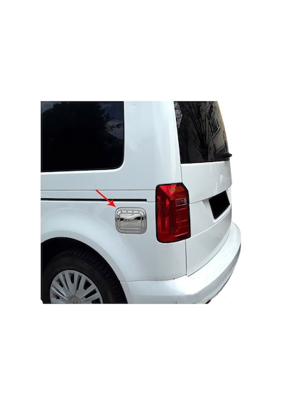 Volkswagen Caddy Krom Depo Kapağı 2010-2014 Arası P.Çelik N11.6321