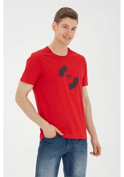 U.s. Polo Assn. Erkek T-shirt G081sz011-0-1824946 kırmızı
