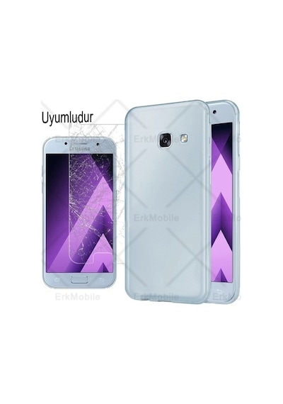 Samsung Uyumlu Galaxy A3 2017 Kırılmaz Ekran Koruyucu Temperli Cam