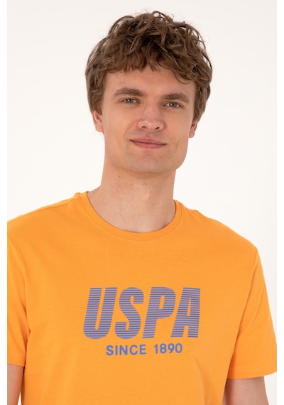 U.s. Polo Assn. Erkek Turuncu Tişört 50306966-vr051 Turuncu