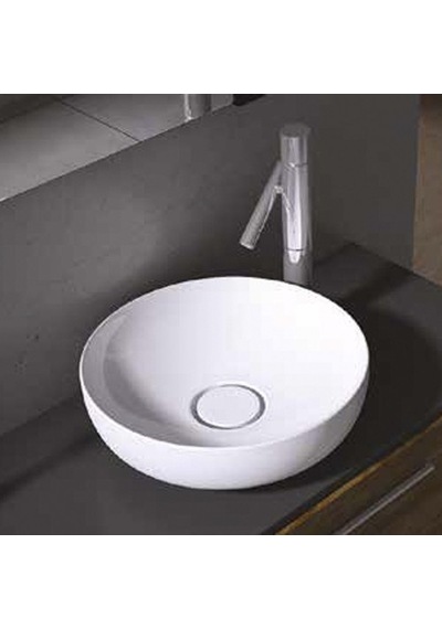 Esvit Lapino Vision 42 CM Tezgah Üstü Deliksiz Çanak Lavabo 6342 Dahil