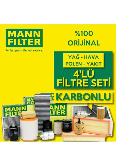 Hyundai I30 1.6 Crdi Mann-Filter Filtre Bakım Seti 2012-2016