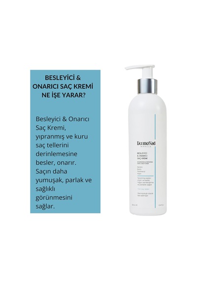 Lexroo Saç Kremi Nemlendirici & Onarıcı 300 Ml Nad+, Biotin, Keratin, Panthenol