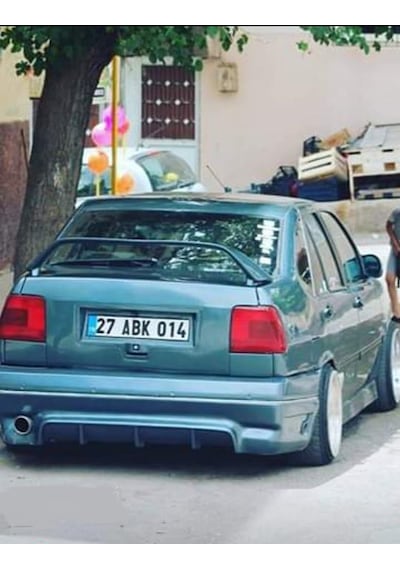 Tempra Arka Difüzörlü Karlık