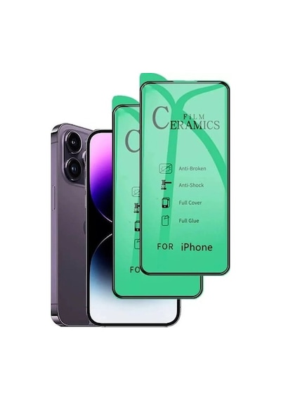 Apple Uyumlu   iPhone 14 Pro Esnek Seramik Ekran Koruyucu