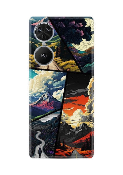Reeder S19 Max Pro S Edge Kılıf Boutique Baskılı Resimli Manzaralar Pcode -089