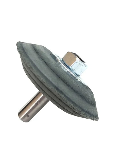 Stryı 800270 Iskarpela Bileme/Kılağı Alma V Tip Deri Disk 80 Mm