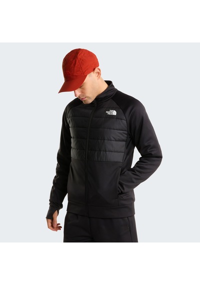 The North Face M Reaxıon 2.0 Fleece Hybrıd Full Zıp Jkt Black Siyah